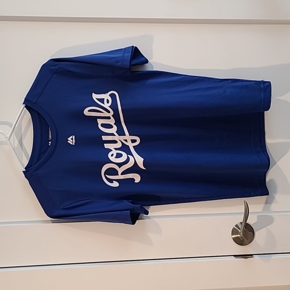 Majestic Blue Royals Women's Top